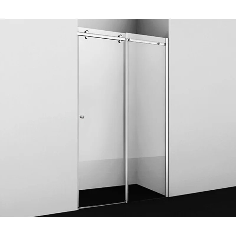 Душевая дверь WasserKRAFT Vils 100 56R12 профиль Хром стекло прозрачное Душевая дверь WasserKRAFT Vils 100 56R12 профиль Хром стекло прозрачное