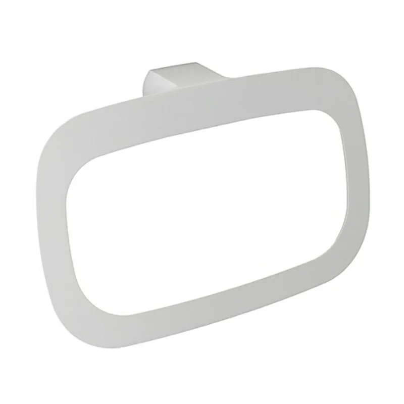 Кольцо для полотенец WasserKRAFT Kammel K-8360W Белое матовое Кольцо для полотенец WasserKRAFT Kammel K-8360W Белое матовое