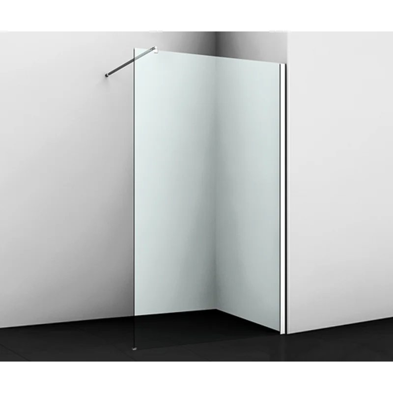 Душевая перегородка WasserKRAFT Rossel 90 28W39 профиль Серебристый стекло прозрачное Душевая перегородка WasserKRAFT Rossel 90 28W39 профиль Серебристый стекло прозрачное