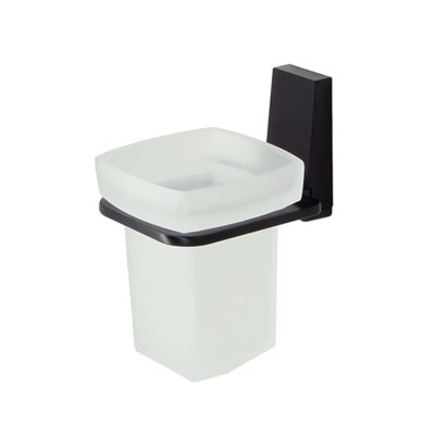 Стакан для зубных щеток WasserKRAFT Abens K-3228 Чер...