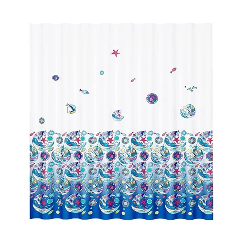 Штора для ванной WasserKraft Salm SC-13101, 180 x 200 см, навесная Штора для ванной WasserKraft Salm SC-13101, 180 x 200 см, навесная