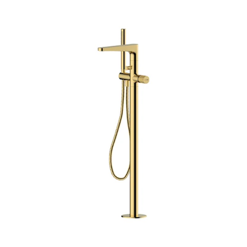 Смеситель для ванны WasserKRAFT Ems 7621 Золото глянцевое Смеситель для ванны WasserKRAFT Ems 7621 Золото глянцевое