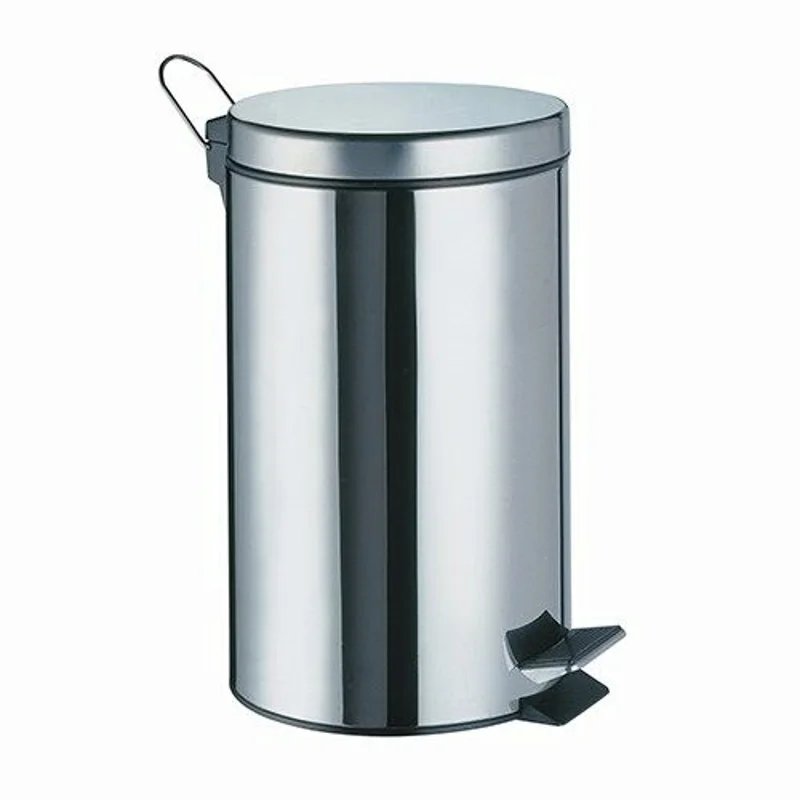 Корзина для мусора WasserKRAFT Серия К, с педалью, 3 л, K-633 Корзина для мусора WasserKRAFT Серия К, с педалью, 3 л, K-633