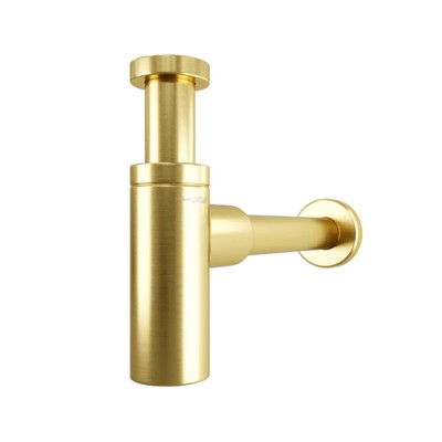 Сифон для раковины WasserKRAFT Aisch A170 Золото мат...