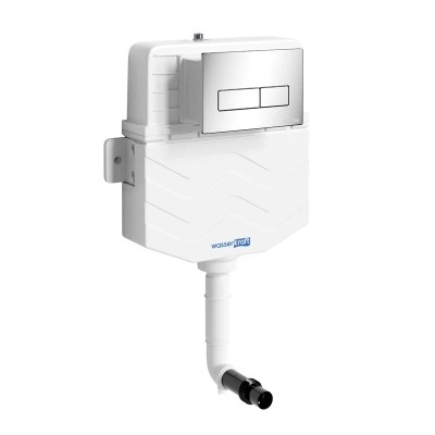 Смывной бачок WasserKRAFT Aller 10TLT.031.ME.CH03 дл...