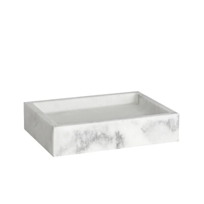 Мыльница WasserKRAFT Kammel K-9129 Белый мрамор