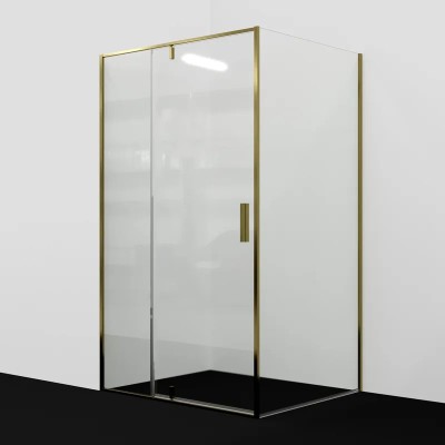 Душевой уголок WasserKRAFT Aisch 120x80 55P06 профил...