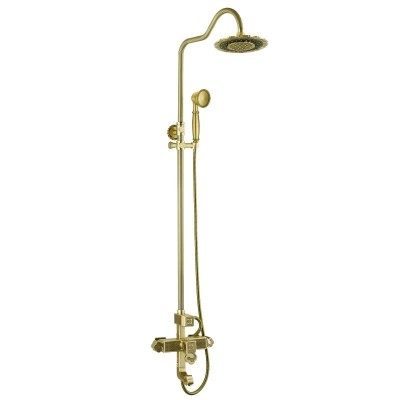 Душевая стойка ZorG Antic A 10150 BR, бронза