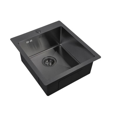Кухонная мойка ZorG 45 PVD4551GRAFIT Графит
