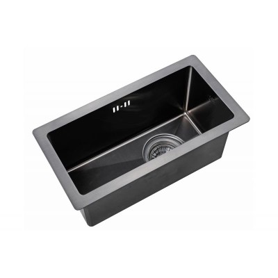 Кухонная мойка ZorG Grafit PVD 2344 GRAFIT Графит
