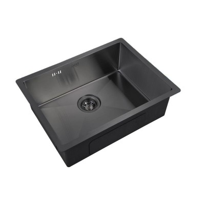 Кухонная мойка ZorG Grafit PVD 5844 GRAFIT Графит