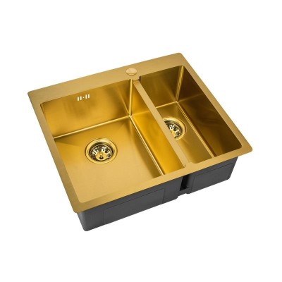 Кухонная мойка ZorG PVD Grafit 59 PVD 59-2-51-L GRAF...