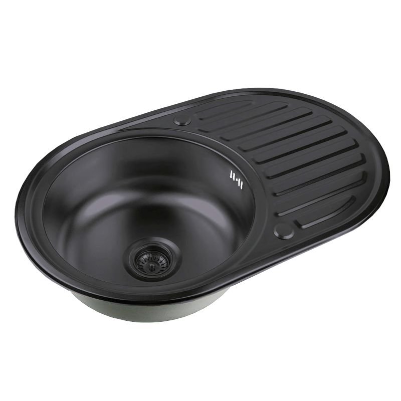 Мойка кухонная ZorG Inox SZR 7750 GRAFIT из нержавеющей стали, графит Мойка кухонная ZorG Inox SZR 7750 GRAFIT из нержавеющей стали, графит