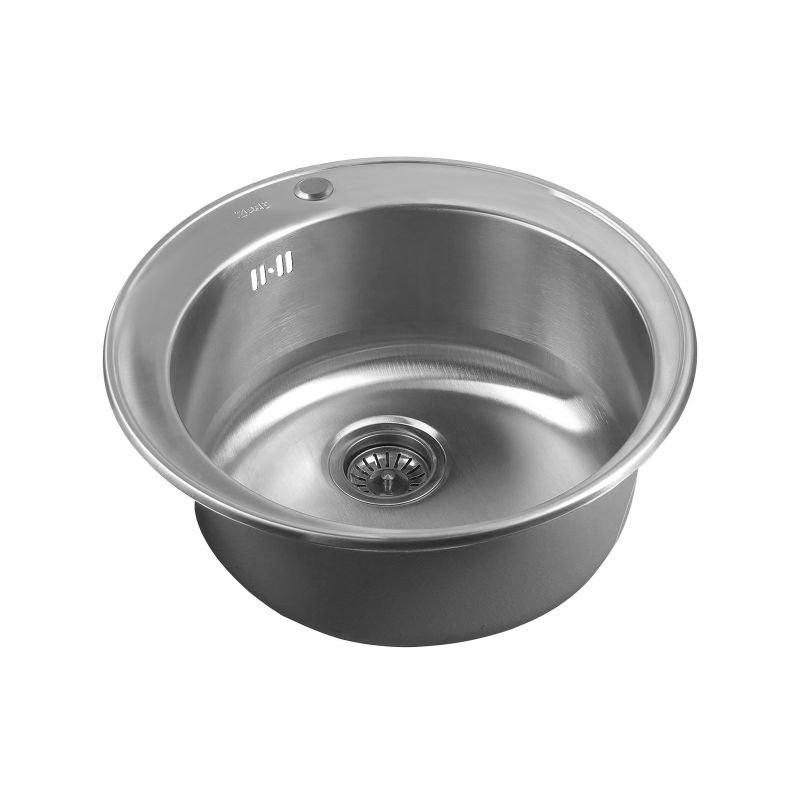 Кухонная мойка ZorG Rx ZR-510/205 Матовый хром Кухонная мойка ZorG Rx ZR-510/205 Матовый хром