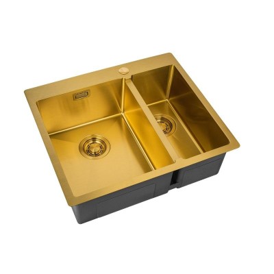 Кухонная мойка ZorG Light Bronze 59 ZL R 590-2-510-L...