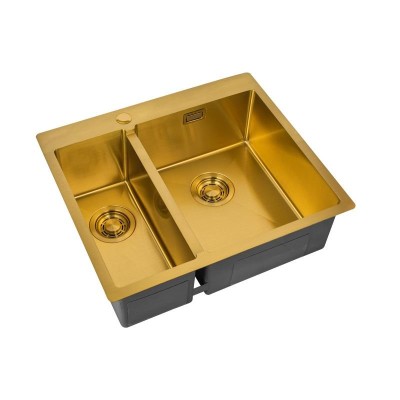 Кухонная мойка ZorG Light Bronze 59 ZL R 590-2-510-R...