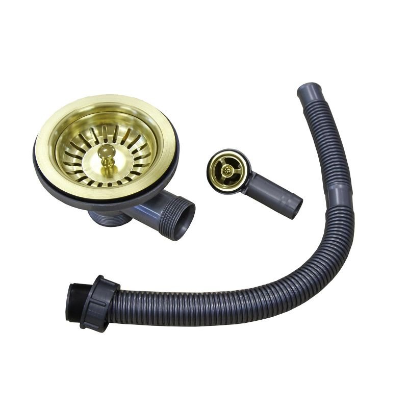 Выпуск круглый c переливом и сифоном ZorG INOX PVD W 1 BRONZE 90 мм цвет бронза Выпуск круглый c переливом и сифоном ZorG INOX PVD W 1 BRONZE 90 мм цвет бронза