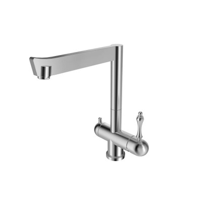 Смеситель для кухни ZorG Inox SZR-1017-7B Хром