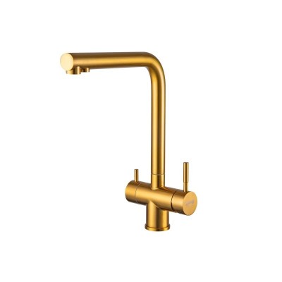 Смеситель ZorG Inox SZR-2020 BRONZE для кухонной мой...