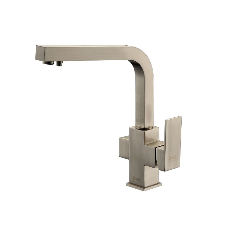 Смеситель ZorG Clean Water ZR 311 YF-NICKEL для кухонной мойки, никель Смеситель ZorG Clean Water ZR 311 YF-NICKEL для кухонной мойки, никель