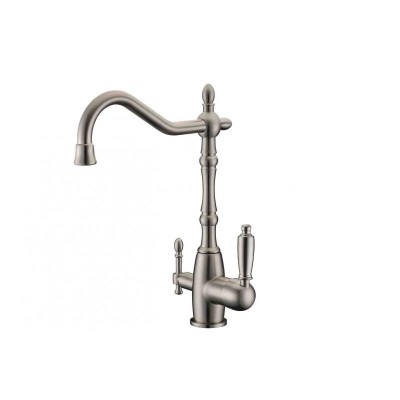 Смеситель ZorG Sanitary ZR 312 YF-33-NICKEL для кухо...
