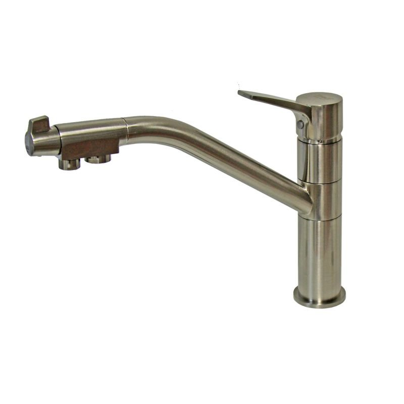 Смеситель ZorG Clean Water ZR 401 KF NICKEL для кухонной мойки, никель Смеситель ZorG Clean Water ZR 401 KF NICKEL для кухонной мойки, никель
