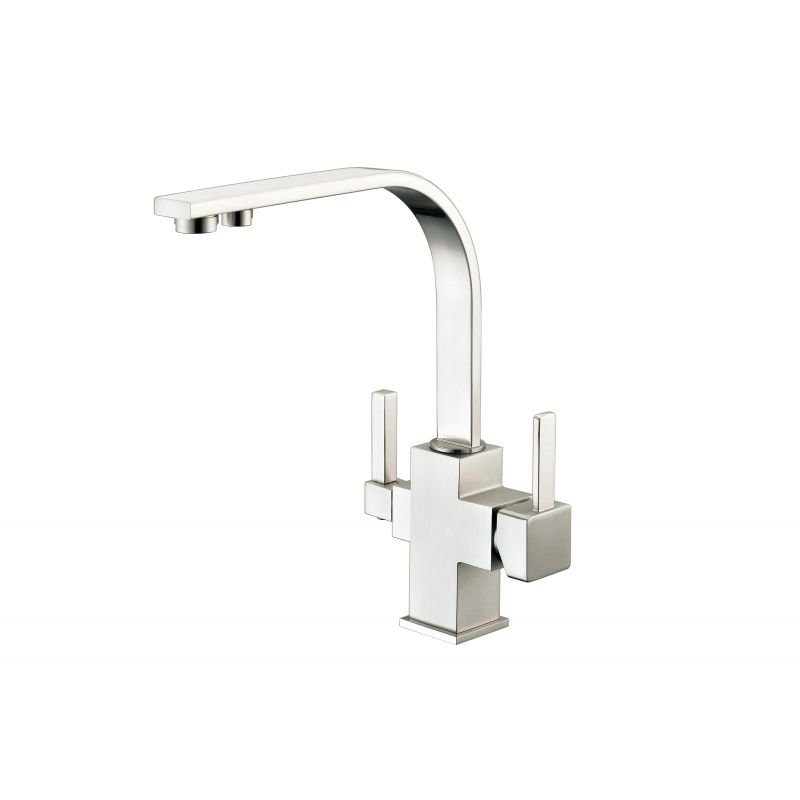 Смеситель ZorG Sanitary ZR 332 YF SATIN для кухонной мойки, сталь Смеситель ZorG Sanitary ZR 332 YF SATIN для кухонной мойки, сталь