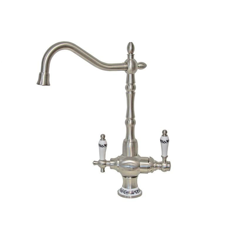 Смеситель ZorG Clean Water ZR 336 YF-50 SATIN для кухонной мойки, сталь Смеситель ZorG Clean Water ZR 336 YF-50 SATIN для кухонной мойки, сталь