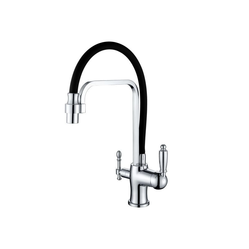Смеситель ZorG Sanitary ZR 342-6 YF для кухонной мойки, хром Смеситель ZorG Sanitary ZR 342-6 YF для кухонной мойки, хром