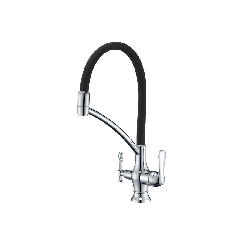 Смеситель ZorG Sanitary ZR 347-6 YF для кухонной мойки, хром Смеситель ZorG Sanitary ZR 347-6 YF для кухонной мойки, хром