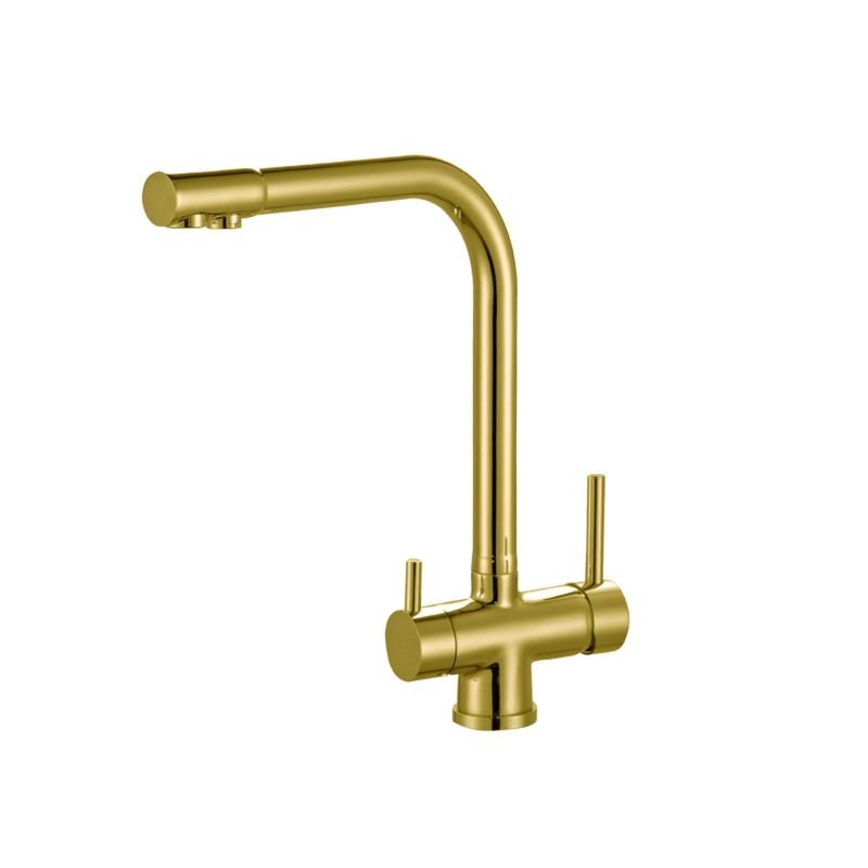 Смеситель ZorG Sanitary ZR 348 YF BR для кухонной мойки, бронза Смеситель ZorG Sanitary ZR 348 YF BR для кухонной мойки, бронза