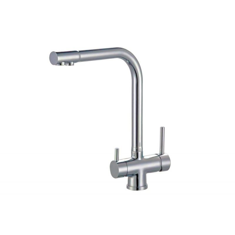 Смеситель ZorG Sanitary ZR 348 YF SATIN для кухонной мойки, сталь Смеситель ZorG Sanitary ZR 348 YF SATIN для кухонной мойки, сталь