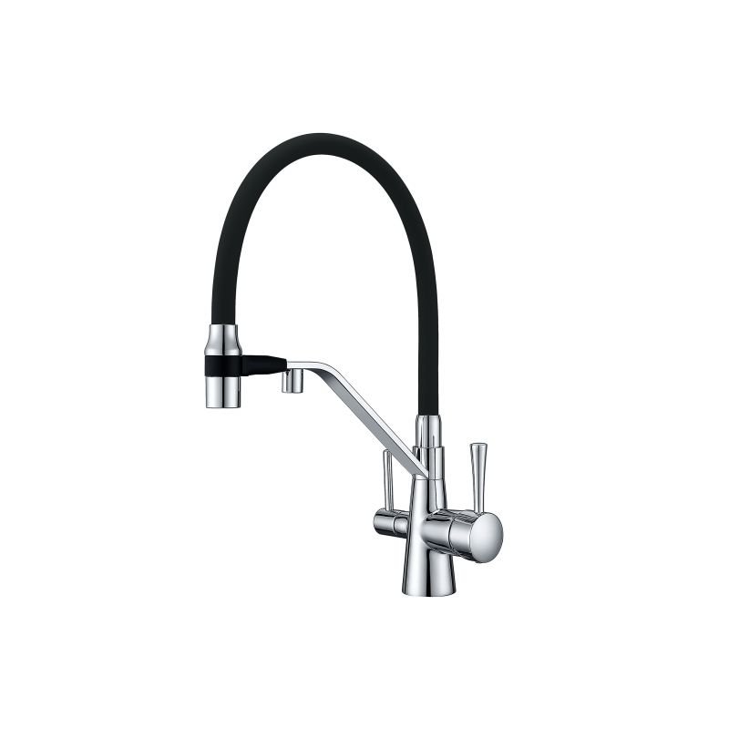 Смеситель ZorG Sanitary ZR 356 YF для кухонной мойки, хром Смеситель ZorG Sanitary ZR 356 YF для кухонной мойки, хром