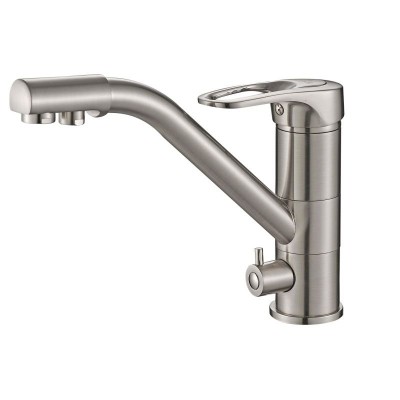 Смеситель Steel Hammer SH 321 SATIN для кухонной мой...