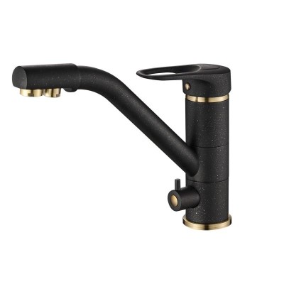 Смеситель Steel Hammer SH 321 BLACK BR для кухонной ...