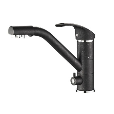 Смеситель Steel Hammer SH 321 BLACK CR для кухонной ...