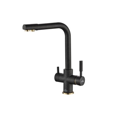 Смеситель Steel Hammer SH 552 BLACK BR для кухонной ...