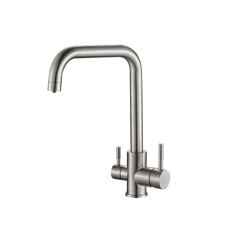 Смеситель Steel Hammer SH 715 INOX для кухонной мойки, сталь Смеситель Steel Hammer SH 715 INOX для кухонной мойки, сталь