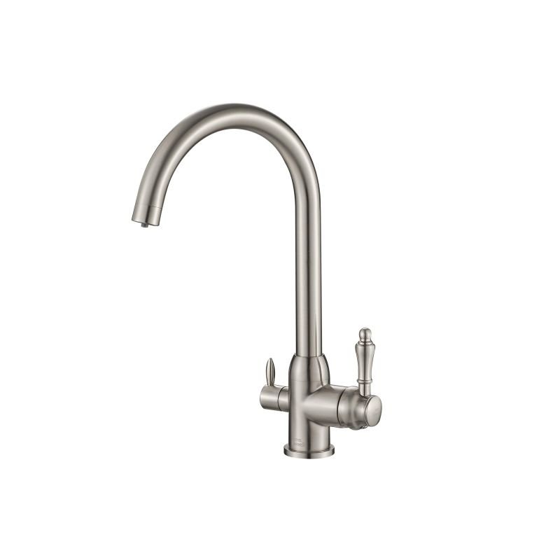 Смеситель Steel Hammer SH 723 SATIN для кухонной мойки, сталь Смеситель Steel Hammer SH 723 SATIN для кухонной мойки, сталь