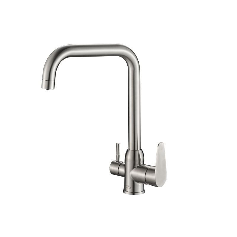Смеситель Steel Hammer SH 725 INOX для кухонной мойки, сталь Смеситель Steel Hammer SH 725 INOX для кухонной мойки, сталь
