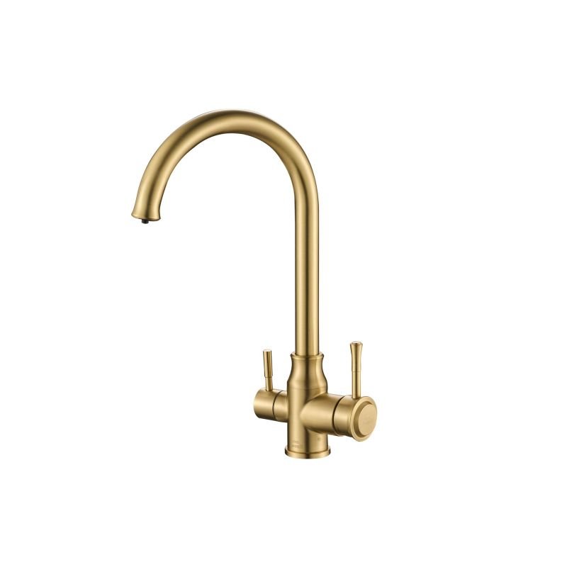 Смеситель Steel Hammer SH 763 INOX BRONZE PVD для кухонной мойки, бронза Смеситель Steel Hammer SH 763 INOX BRONZE PVD для кухонной мойки, бронза