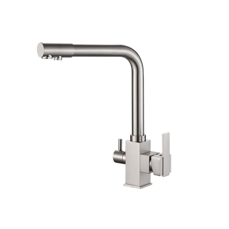 Смеситель Steel Hammer SH 805 SATIN для кухонной мойки, сталь Смеситель Steel Hammer SH 805 SATIN для кухонной мойки, сталь