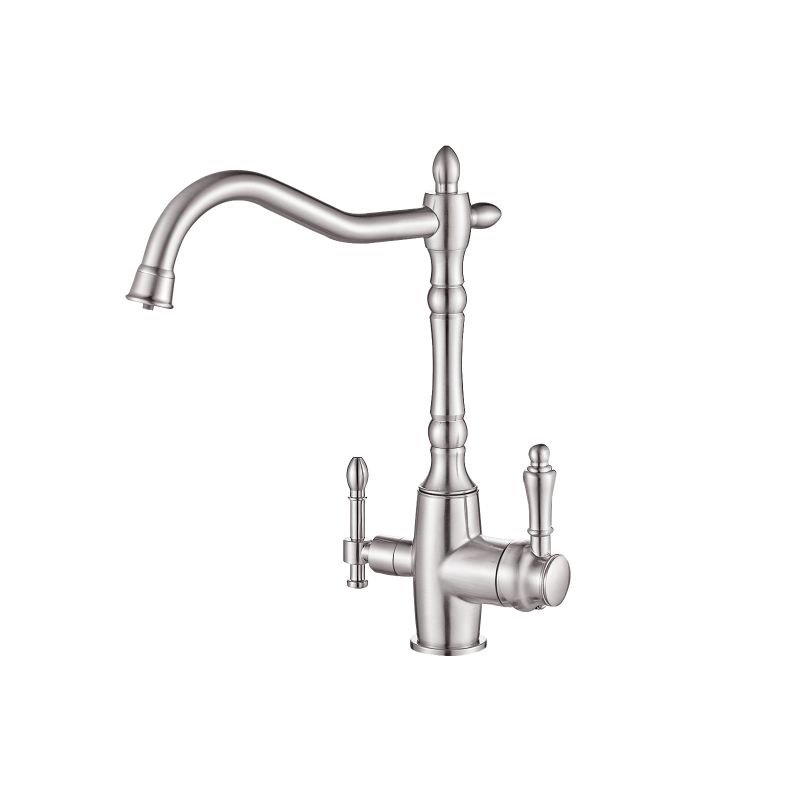 Смеситель Steel Hammer SH 812 SATIN для кухонной мойки, сталь Смеситель Steel Hammer SH 812 SATIN для кухонной мойки, сталь