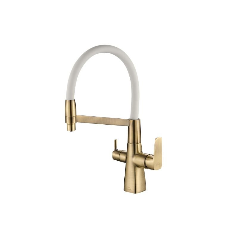 Смеситель Steel Hammer SH 818-8 BRONZE для кухонной мойки, бронза Смеситель Steel Hammer SH 818-8 BRONZE для кухонной мойки, бронза