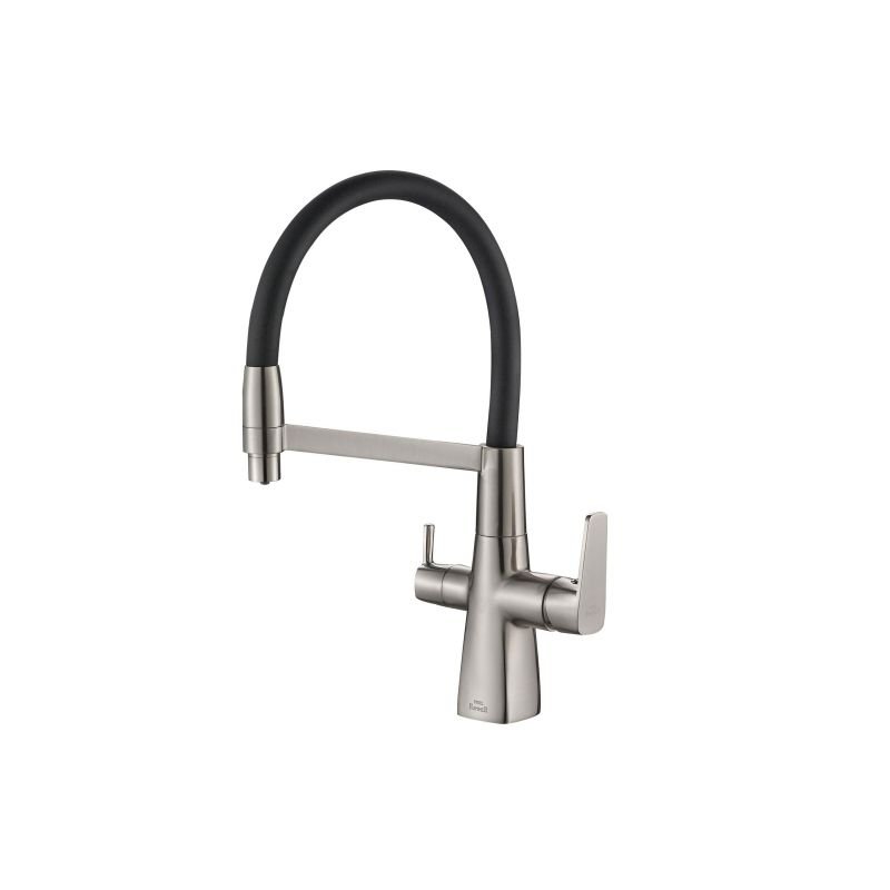 Смеситель Steel Hammer SH 818-6 SATIN для кухонной мойки, сталь Смеситель Steel Hammer SH 818-6 SATIN для кухонной мойки, сталь