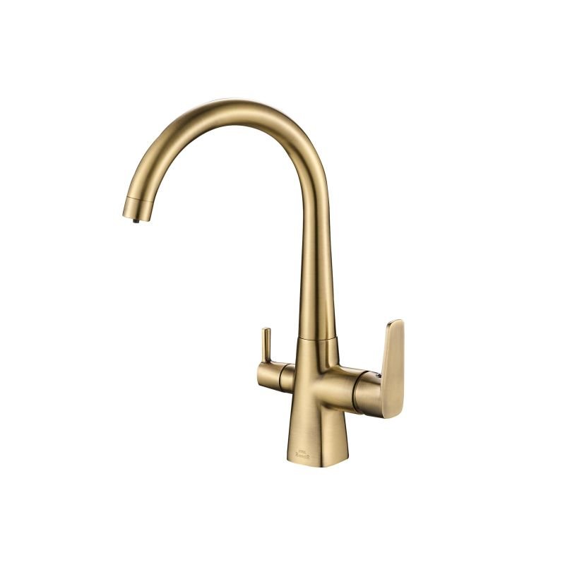 Смеситель Steel Hammer SH 819 BRONZE для кухонной мойки, бронза Смеситель Steel Hammer SH 819 BRONZE для кухонной мойки, бронза