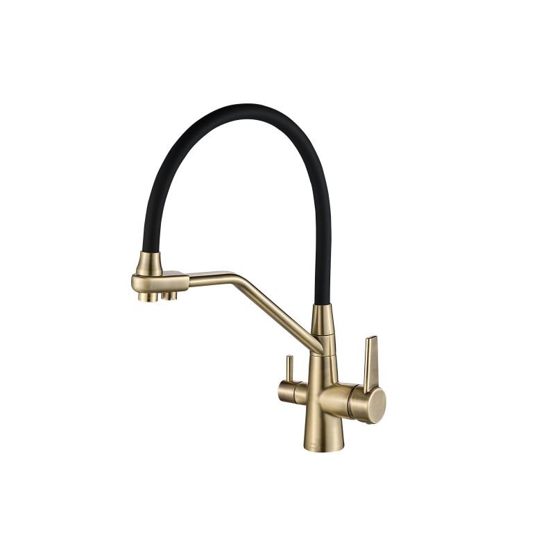 Смеситель Steel Hammer SH 903-6 BRONZE для кухонной мойки, бронза Смеситель Steel Hammer SH 903-6 BRONZE для кухонной мойки, бронза