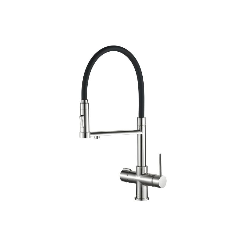 Смеситель Steel Hammer SH 2003 SATIN для кухонной мойки, сталь Смеситель Steel Hammer SH 2003 SATIN для кухонной мойки, сталь