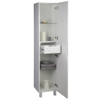 Пенал Iddis Custo CUS40W0i97 40 см напольный, белый