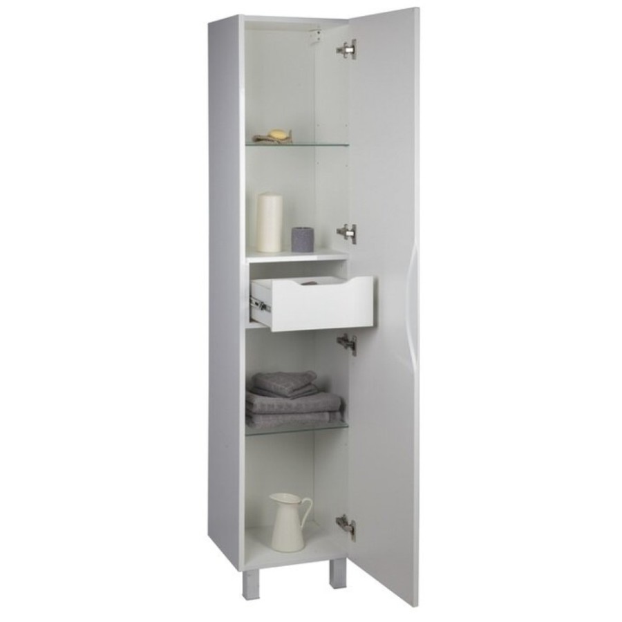 Пенал Iddis Custo CUS40W0i97 40 см напольный, белый